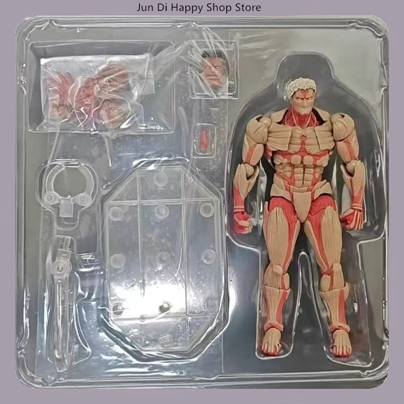 Bandai Attack on Titan Armored Titan, Actionfigur, 16 cm, beweglich - Bild 2