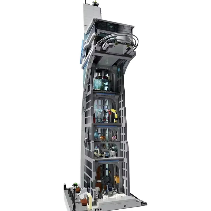 Marvel Avengers-Turm, Architektur-Straßenansicht, 5.201 Teile - Bild 3