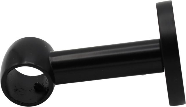 Mydeco Gardinenstangen-Halterung Noble in Schwarz aus Metall mit Ø 2 cm und 6,5 cm Abstand - Bild 1