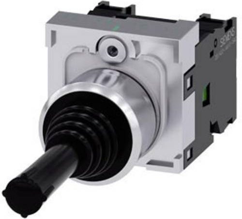 Siemens 3SU1150-7AC88-1NA0 Koordinatenschalter in Schwarz und Grau aus Metall mit 500 V und Schutzart IP65, IP67 - Bild 1