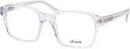 Mister Spex Laongo A23 Korrektionsbrille, Vollrand, quadratisch, transparent, Kunststoff, Unisex - Bild 1