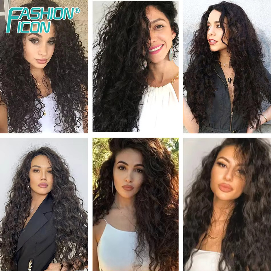 Fashion Icon Hair Haarverlängerung Wasserwelle, 28 Zoll, 4er Set, Damen - Bild 6