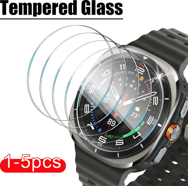 RMUTANE Displayschutzfolie für Samsung Galaxy Watch Ultra, Glas, transparent - Bild 1