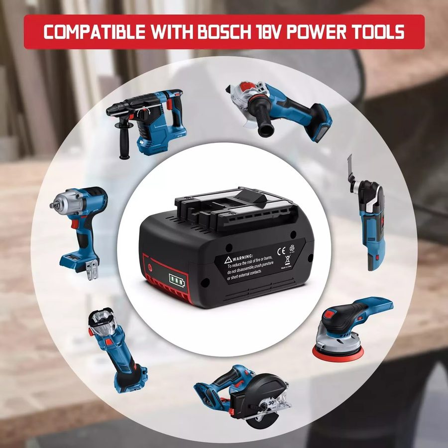 Bosch 18V 8,0 Ah Lithium-Ionen Akku GBA 18V 8000mAh für professionelle Power Werkzeuge - Bild 4