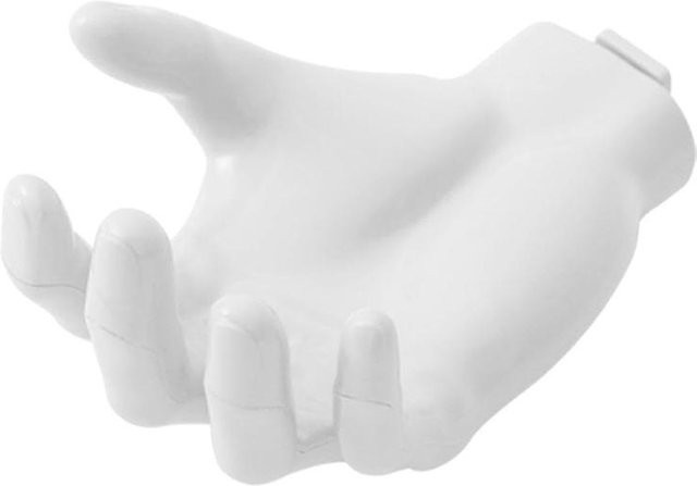 Yiran Furniture Seifenhalter in Fingerhand-Form aus Polyresin als Wandaufhänger für dein Badezimmer - Bild 1