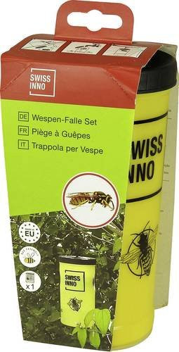 Swissinno Natural Control Outdoor 1 Wespenfalle mit Lockstoff in Gelb - Bild 1