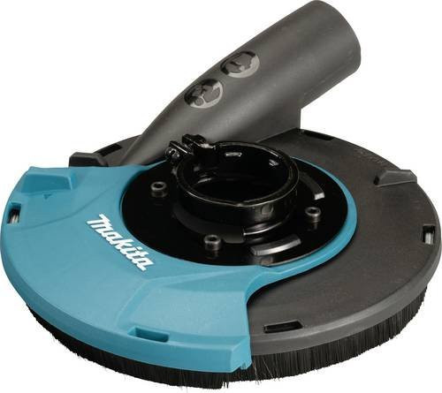 Makita Absaughaube zum Schleifen 125 mm, Blau - Bild 1
