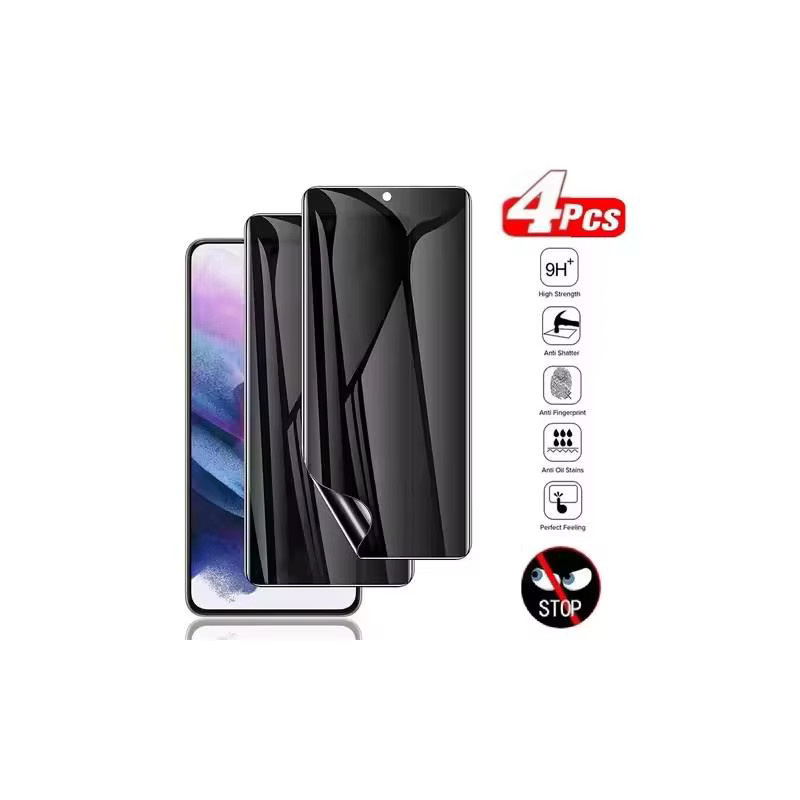 4 Stück Datenschutz-Hydrogelfolie für Vivo X200 Pro, X100, X90, X80, X70, X60 Pro Displayschutzfolie transparent - Bild 6