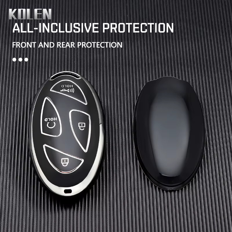 KOLEN TPU Schlüsselhülle für Hyundai IONIQ 6, Grand Prix GN7 und Kona 5 mit 7 Tasten Schutzhülle für Keyless Fob - Bild 3