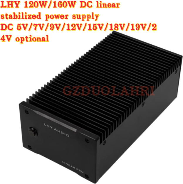 GZHYAJIN DC Linear Stabilisiertes Netzteil 120W Power Adapter in Schwarz für Fever Audio PCHiFi Festplattenbox und Router - Bild 1