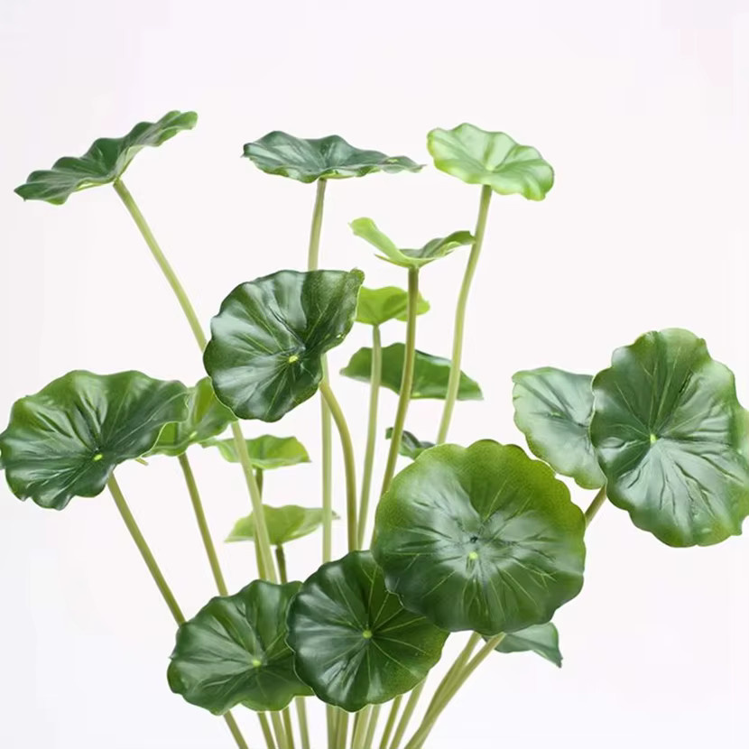Künstliche Lotusblätter von TTCY in Grün zur Dekoration für Garten, Pool und Haushalt - Bild 2