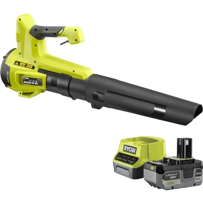 Ryobi ONE+ Akku-Laubgebläse RY18BLB-140, 18V, Grün-Schwarz - Bild 1