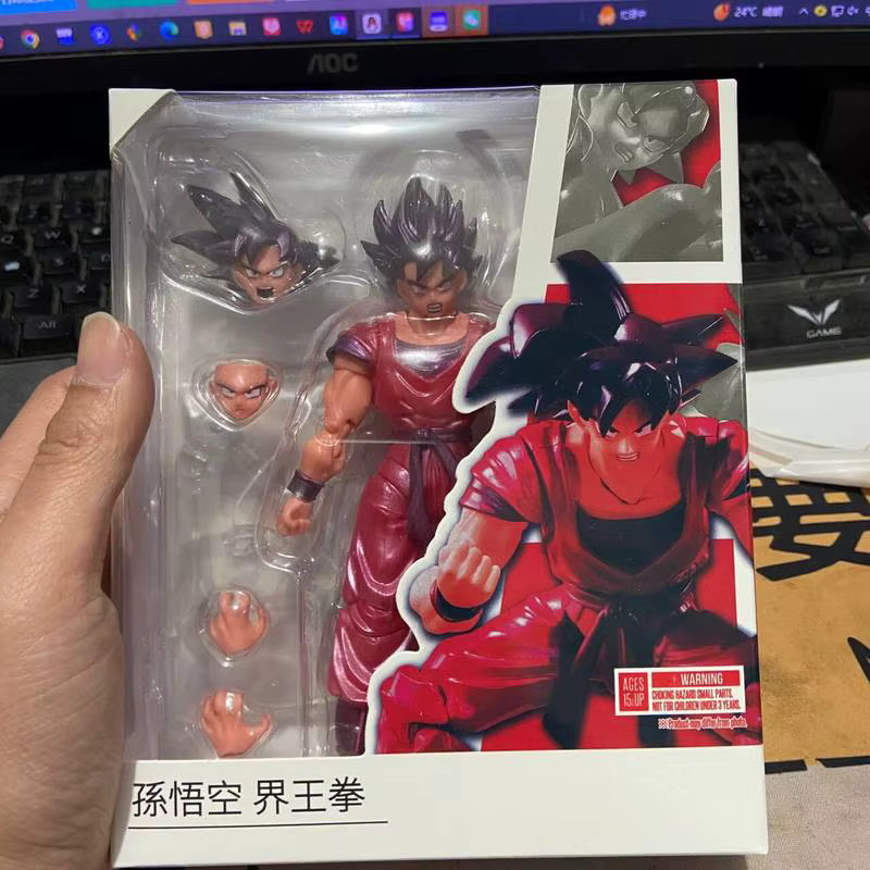 Bandai Dragon Ball Wukong Reichsherr Faust vs. Rustrans Super Saiyajin, Handheld-Ornament-Sammlung, ab 14 Jahren - Bild 2