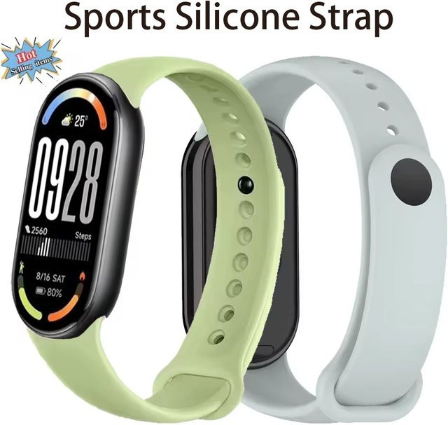 Xiaomi Smartwatch-Armband Silikon, Schwarz - Bild 1