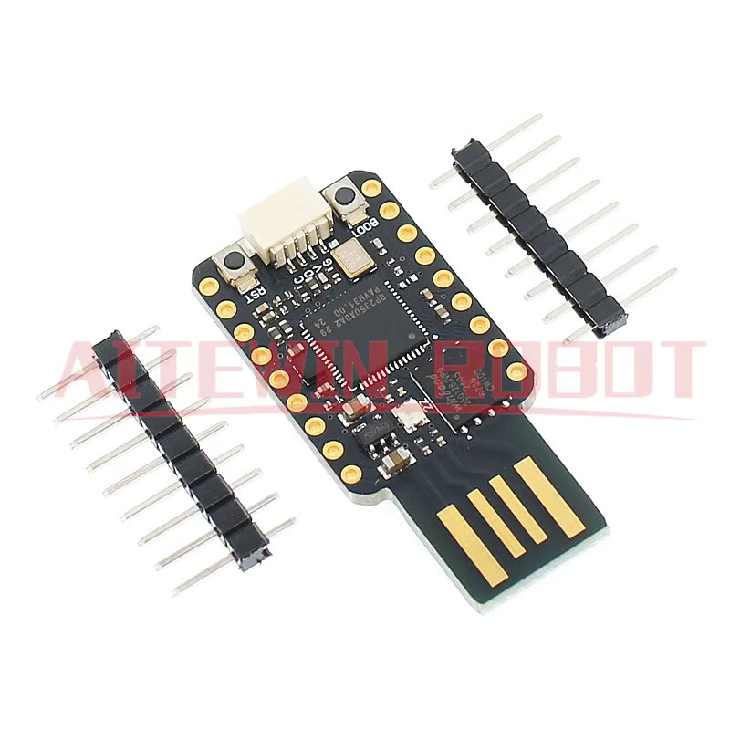 Raspberry Pi MINI USB RP2040 RP2350 Entwicklungsboard-Modul mit 16 MB Speicher in Schwarz - Bild 3