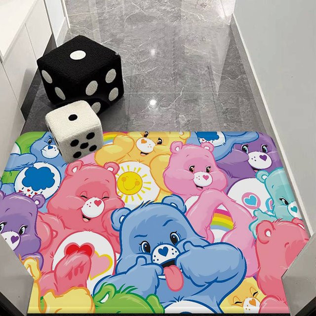 C-Care B-Bears rutschfeste Küchenmatte für Kinderzimmer und Wohnzimmer, Mehrfarbig - Bild 1