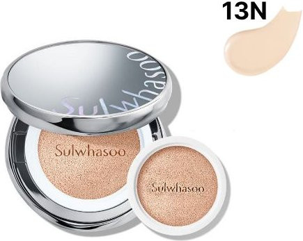 Sulwhasoo Perfecting Cushion Airy, 13N1 gray, SPF 50+, 2x 15g - Bild 1