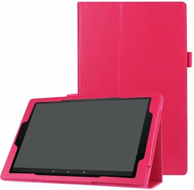 Schutzhülle für Amazon Fire Tablet HD7 HD8 HD 8 Plus als Klapphülle mit Standfunktion in Hellrosa - Bild 1