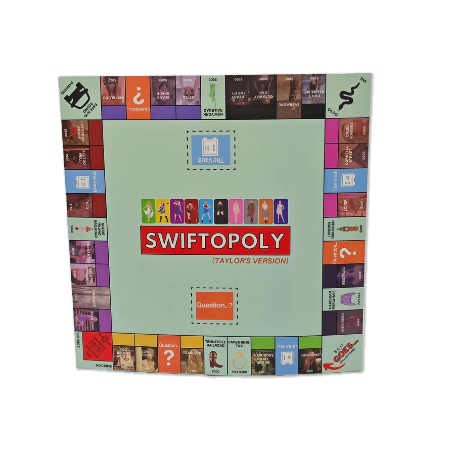Hasbro Swiftopoly Taylor Edition, Taylor Swift, Brettspiel, Partyspiel - Bild 2