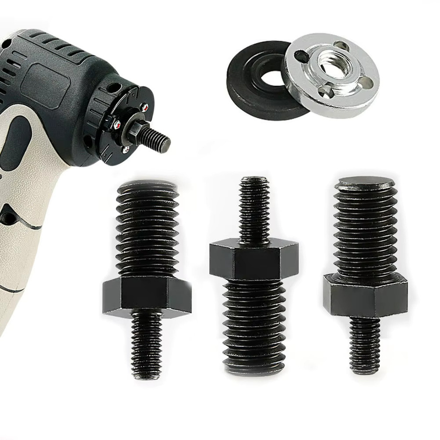 DAZZLEEX Schleifen Adapter Stange für Mini Winkelgrinder, 5mm bis 10mm mit Druckplatte - Bild 3