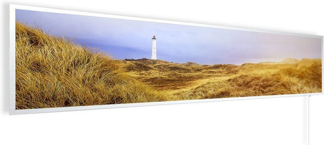 Könighaus Infrarotheizung Panorama Buena Vista Seewind, Weiß, B: 120 cm, T: 30 cm, H: 30 cm - Bild 1