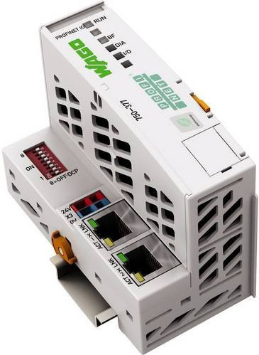WAGO FC PROFINET G3 ECO SPS-Feldbuskoppler 750-377 in Weiß - Bild 1