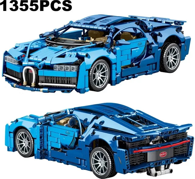 SIEZYOL Supersportwagen-Rennmodell, Baukasten, Mechanischer Hypercar-Bausatz - Bild 1