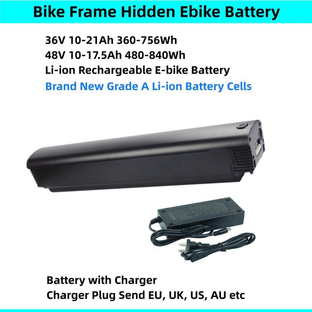 Bafang E-Bike-Batterie Li-Ion Pack in Schwarz für M200 Accolmile Delphin Goral Tibetan Antilope Moma - Bild 1