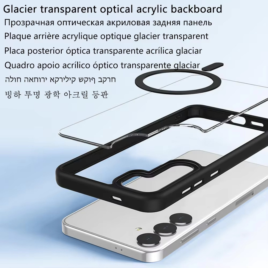 Apple Original MagSafe Transparente Hülle mit Magnet für iPhone 11 bis iPhone 17 Pro Max in Blau - Bild 2