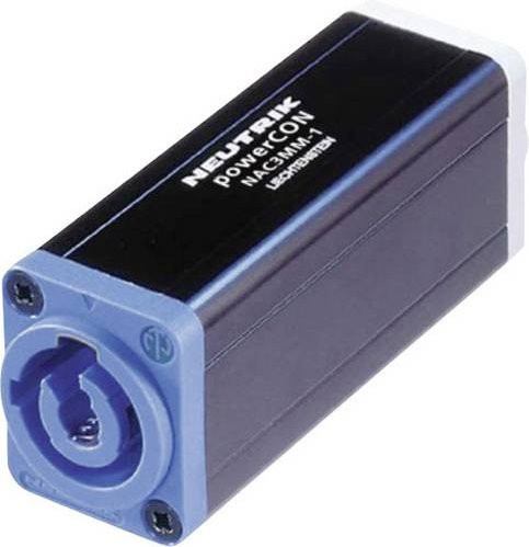 Neutrik NAC3MM powerCON Netz-Adapter Netz-Stecker in Schwarz - Bild 1