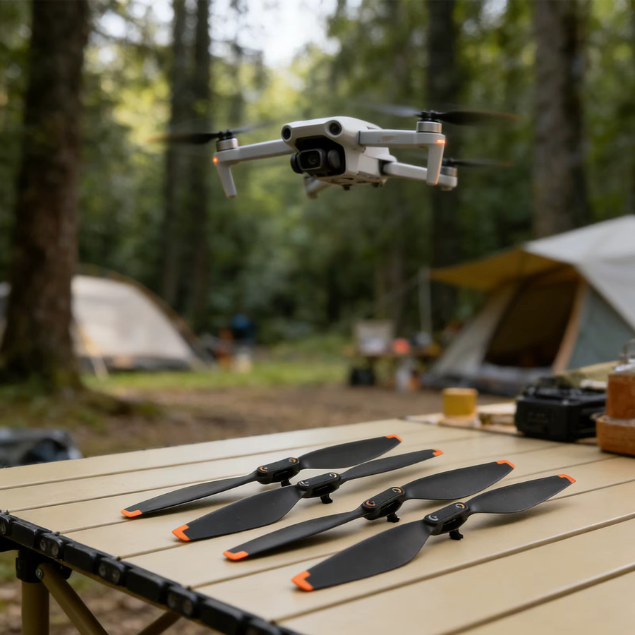 DJI Mini 5 Pro Propeller Set, 4 Stück schwarze PC-Rotorblätter für Drohnen als Ersatzzubehör - Bild 5