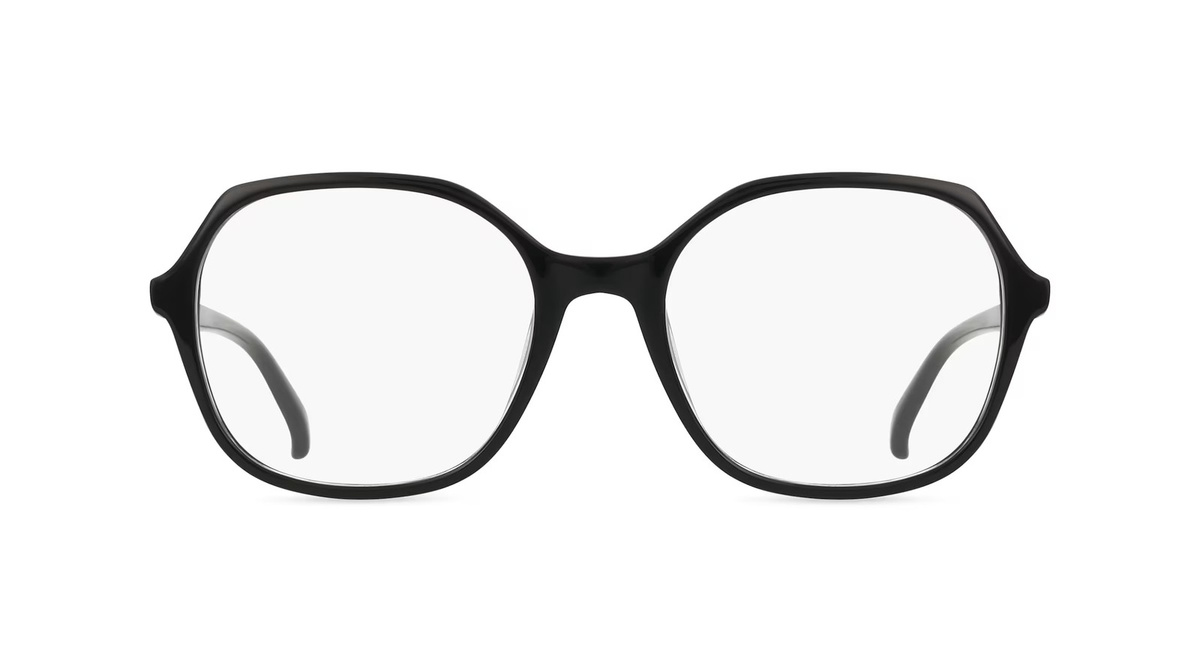 Fielmann ABC 079 FLEX FA AMANDA Korrektionsbrille, Vollrand, Geometrisch, Acetat, Damen, schwarz - Bild 1