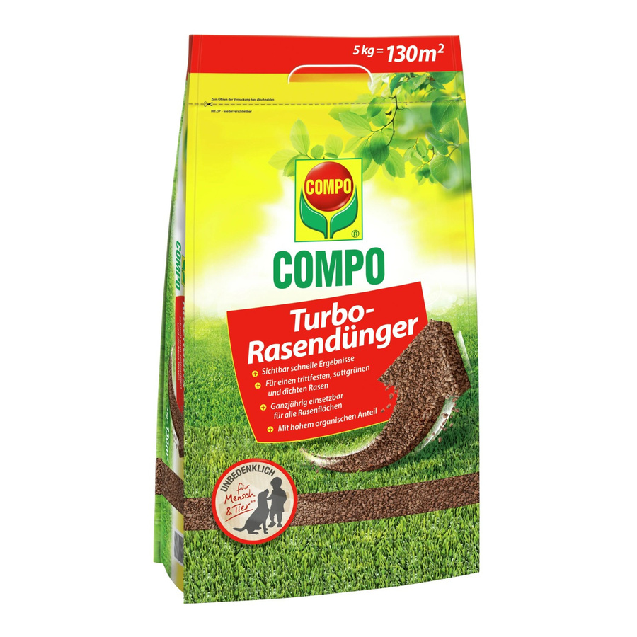 Compo Rasendünger Turbo 5 kg - Bild 2
