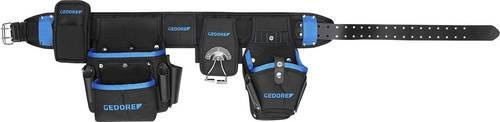 Gedore WT 1056 7 Profi-Gürtel-Set aus Leder in Schwarz, B/T/H: 133,0 x 33,0 x 7,0 cm - Bild 1