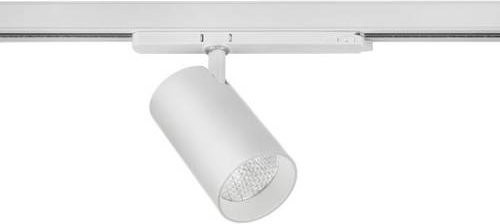 Brumberg Hochvolt-Schienensystem-Leuchte Silber, rund, verstellbar, ohne LED - Bild 1