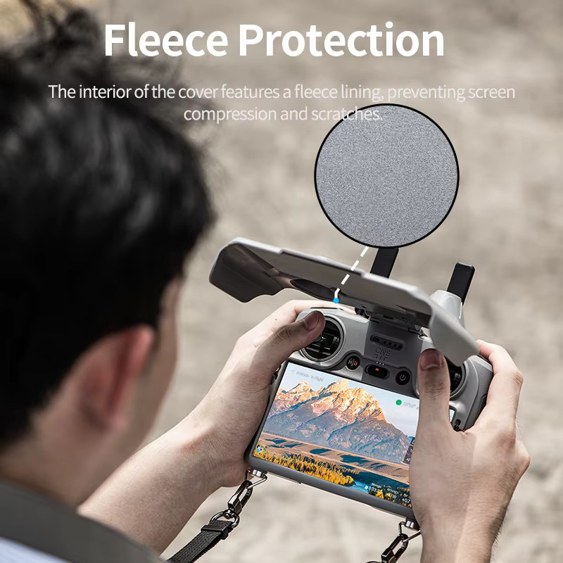 DJI Fernbedienung Sonnenschutz und Joystick-Schutzabdeckung in Grau für Avata 360, Lito X1, Air 3S, Mini 5 Pro und Neo 2 - Bild 3