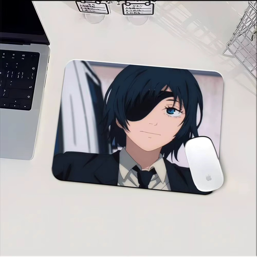 Himeno Anime C-Kettensäge Mann Mousepad rutschfest für Tastatur und Laptop in Multicolour - Bild 5
