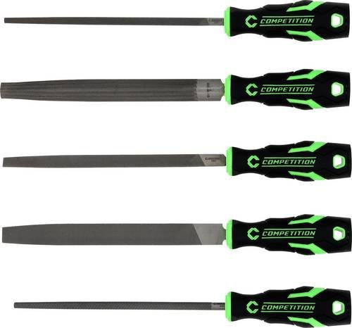 KS Tools COMPETITION Feilen-Satz, 5-teilig, Schwarz - Bild 1