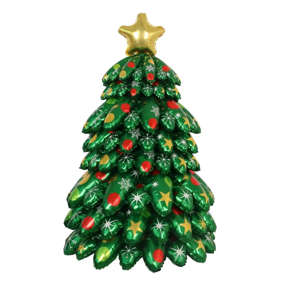 Globos Weihnachtsbaum Dekoration Set aus Kunststoff in Mehrfarbig - Bild 2