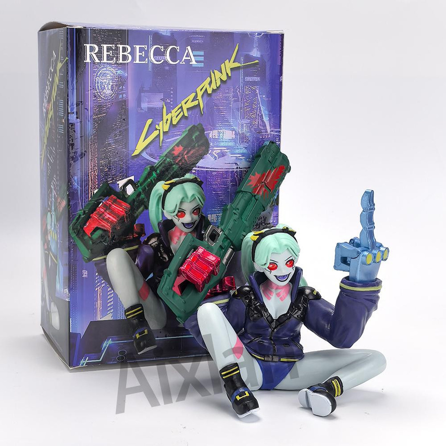Yiran toy 1 Cyberpunk Edgerunners Rebecca Actionfigur PVC - Bild 2