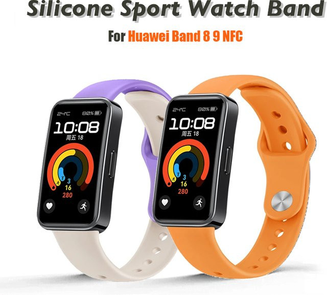 Uhrenarmband Silikon, Huawei Band 8 9, Unisex - Bild 1