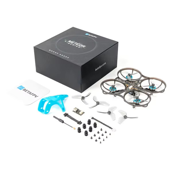 BETAFPV Meteor65 Pro II O4 und Meteor75 II O4 Whoop Matrix 1S 3IN1 HD FPV Quadcopter Drohne für DJI O4 Air Unit VTX RC in Blau - Bild 2