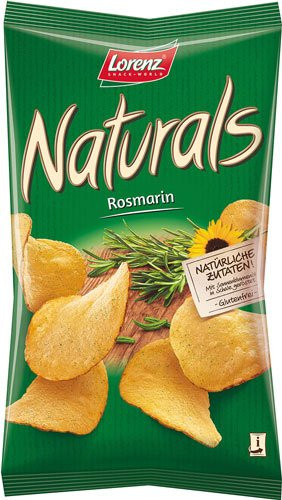 Lorenz Naturals Chips Rosmarin 110 g - Bild 1