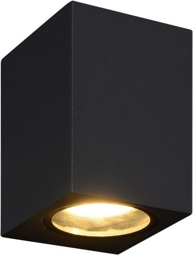 Näve Außenwandleuchte Cubus in Anthrazit, moderne LED-Wandlampe für Garten und Terrasse, B/T/H: 10 x 7,8 x 7 cm - Bild 1