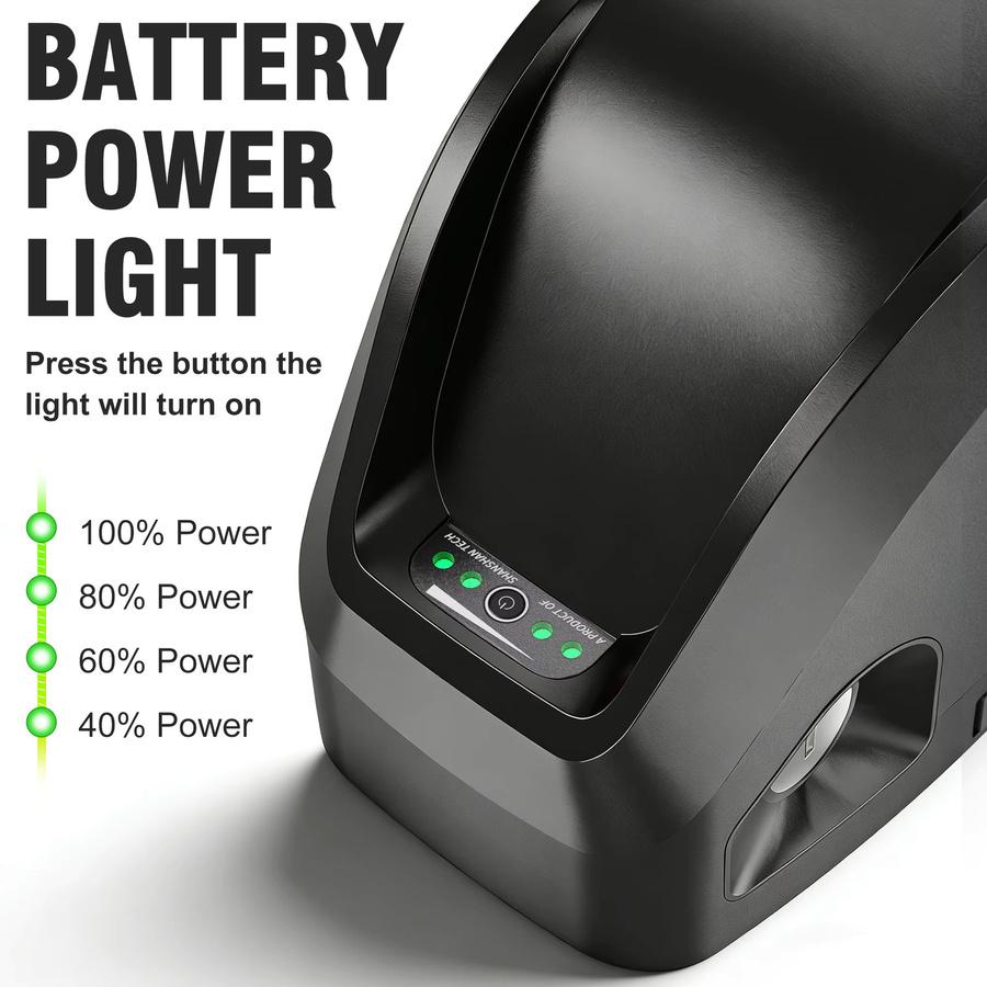 Hailong Elektroboot-Batterie 48 V / 52 V mit 21700 Zellen und 30 A BMS als Unterrohrbatterie für E-Bike Motoren von 250 W bis 1600 W in Schwarz - Bild 3