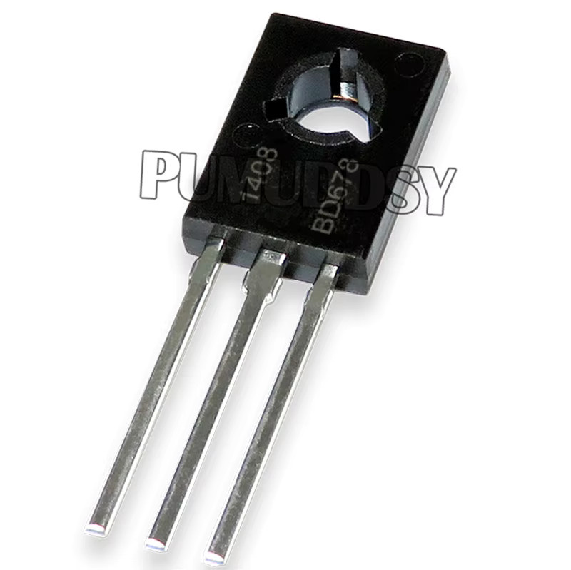 PUMUDDSY Transistor Set 10 Stück BD237 BD679 BD680 BD681 BD682 ZU-126 BD238 BD677 BD678 BD875 BD435 BD436 BD441 BD442 TO126 Schwarz - Bild 1