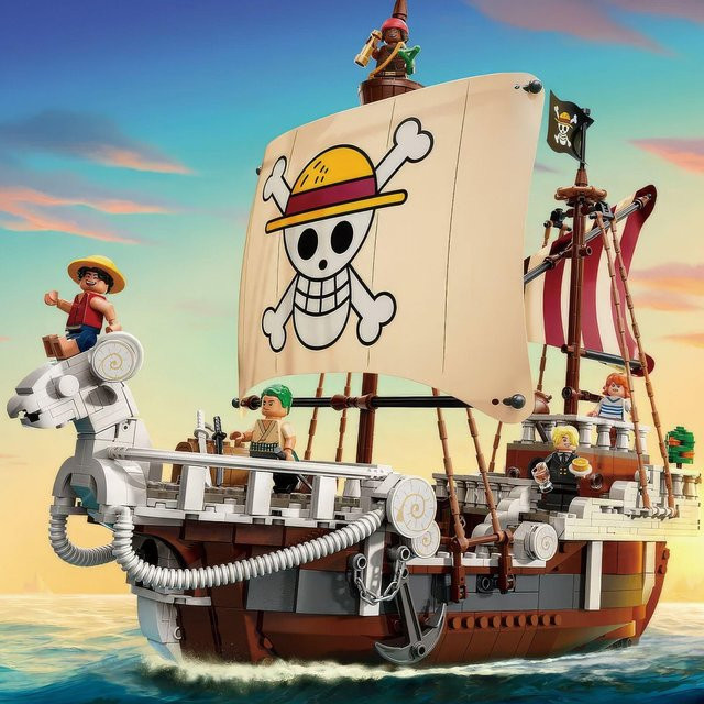 MINISO One Piece Merry Boot Luffy, Bausteine Set, ab 14 Jahren - Bild 1