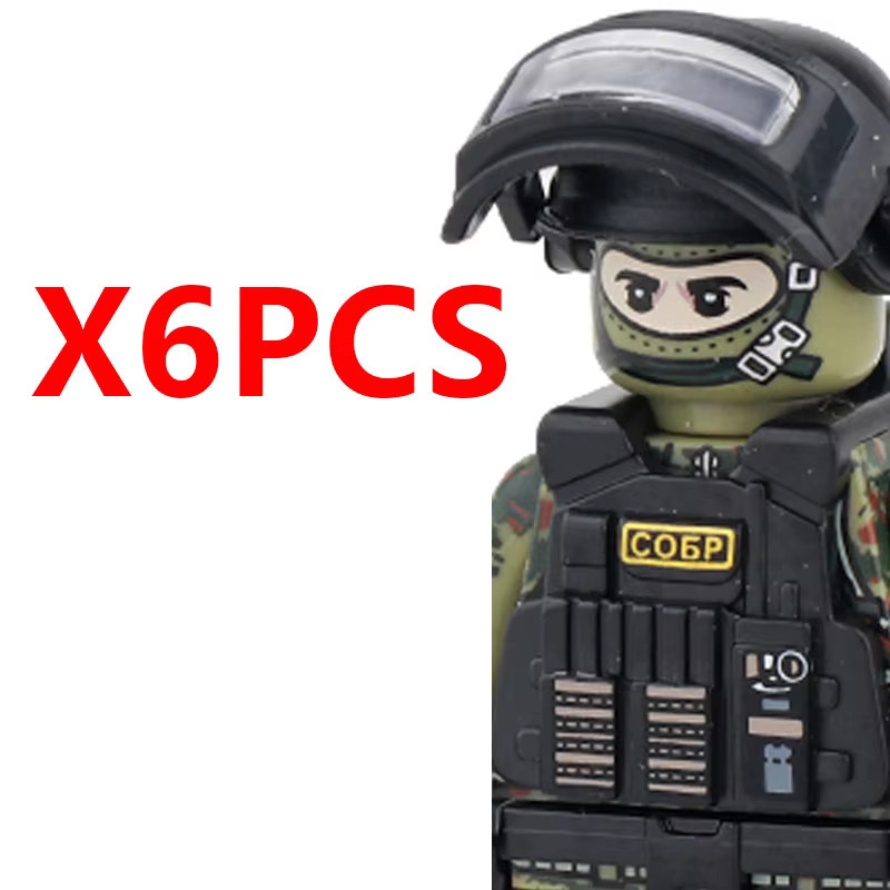 Semalam Militärische US-Spezialeinheiten Stadt-Polizei Bausteine, Soldaten-Figuren - Bild 2
