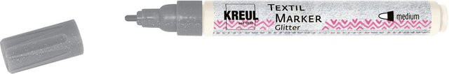 KREUL Textil Marker Glitter in Silber - Bild 1