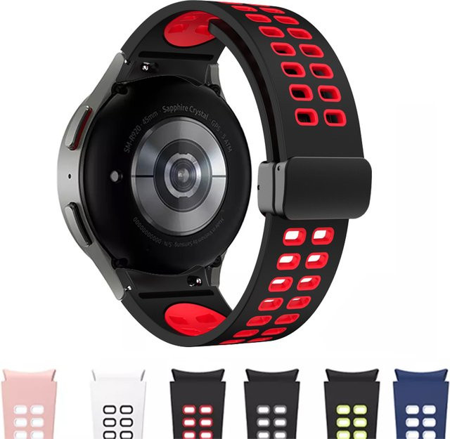 I LOVE LUO Uhrenarmband Sport-Silikonarmband, Magnetisch, Unisex - Bild 1